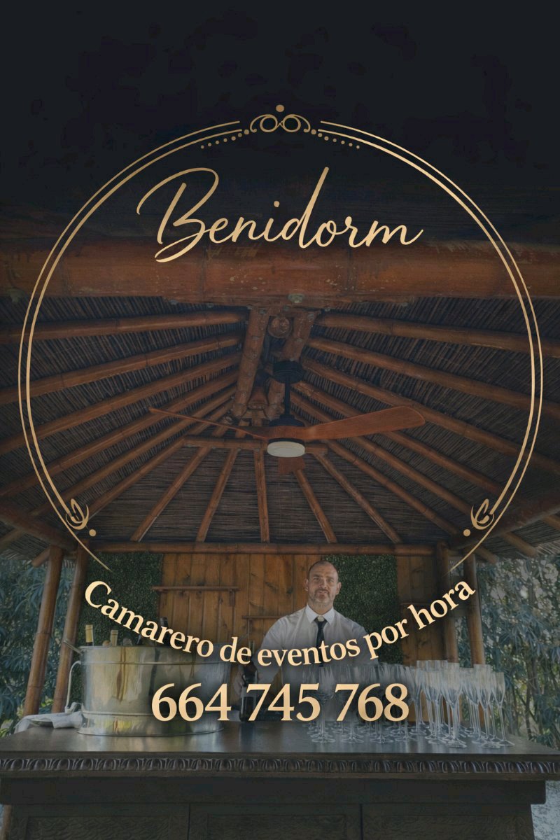 Camarero de Eventos y bodas