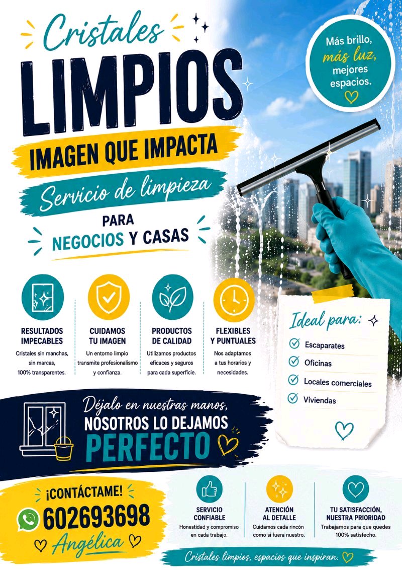 limpia cristales