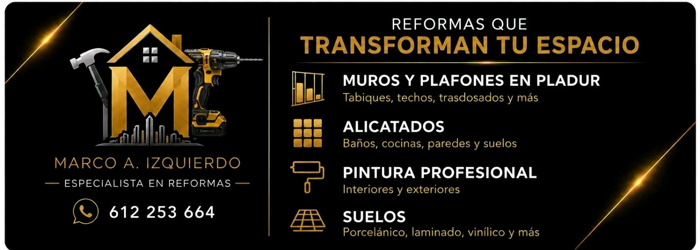 reformas integrales pladur,pintura,