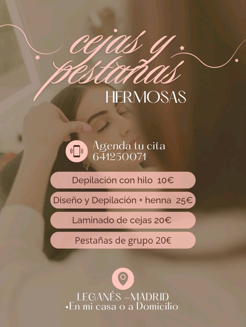 CEJAS Y PESTAÑAS