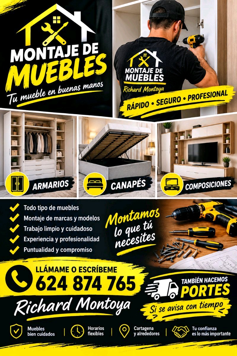 montaje de muebles