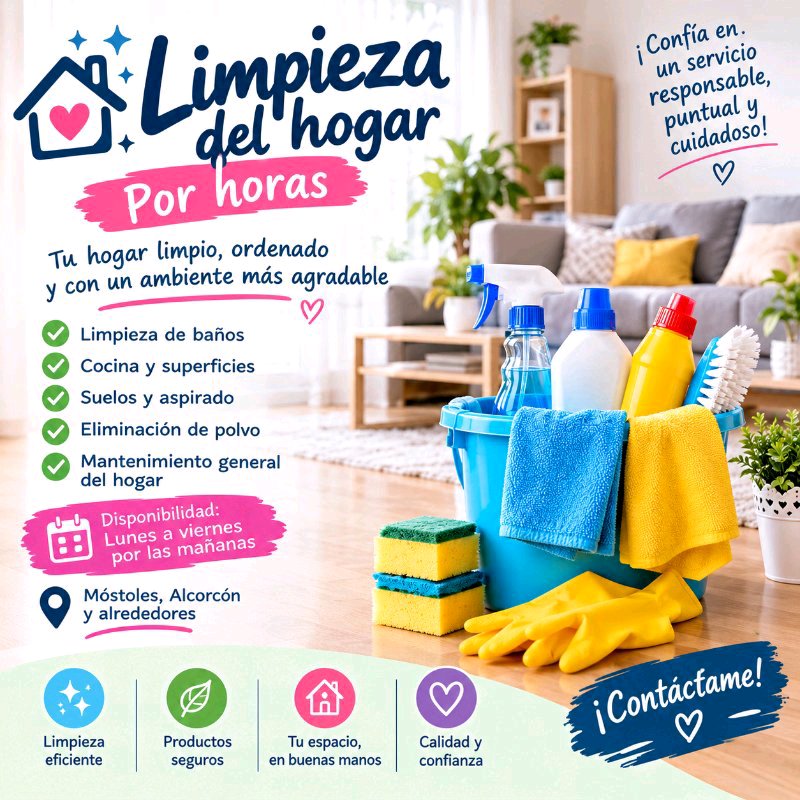 Limpieza del hogar por horas