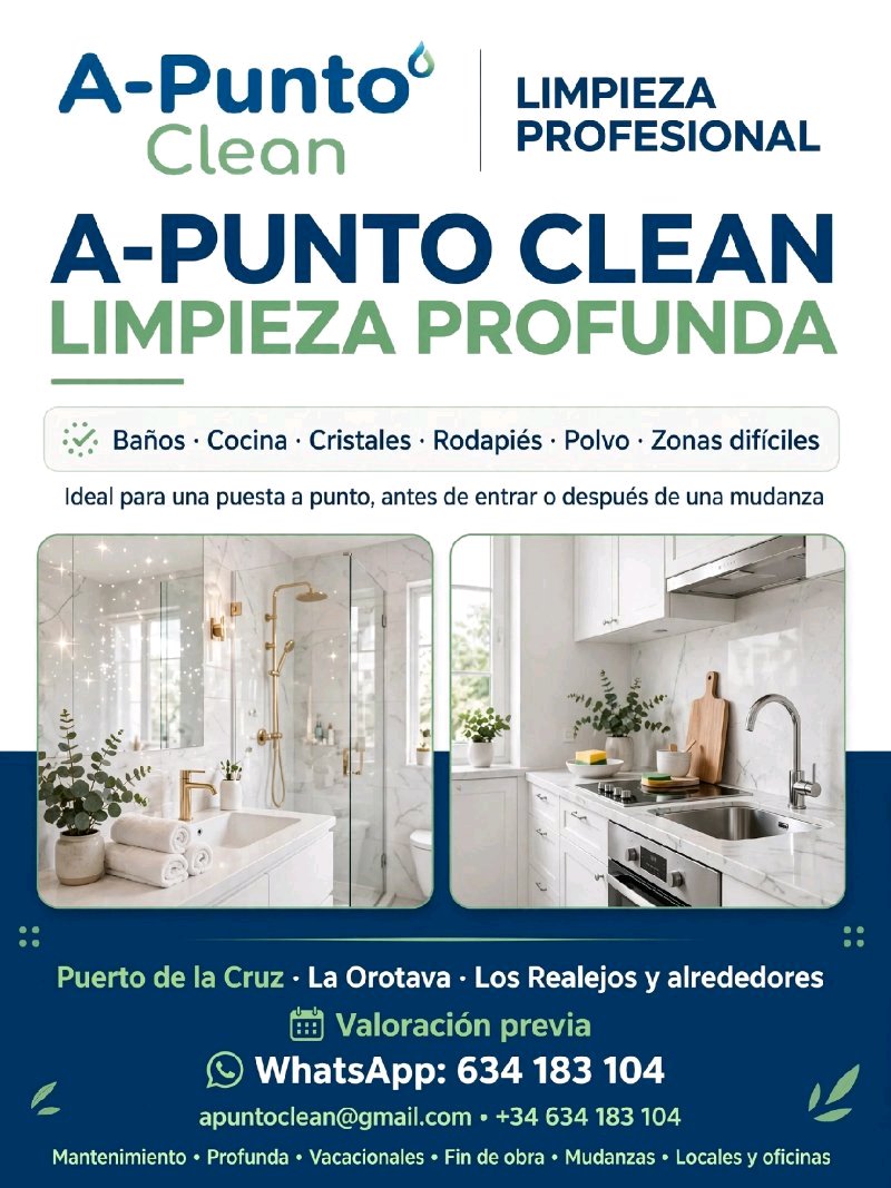 Limpieza profunda