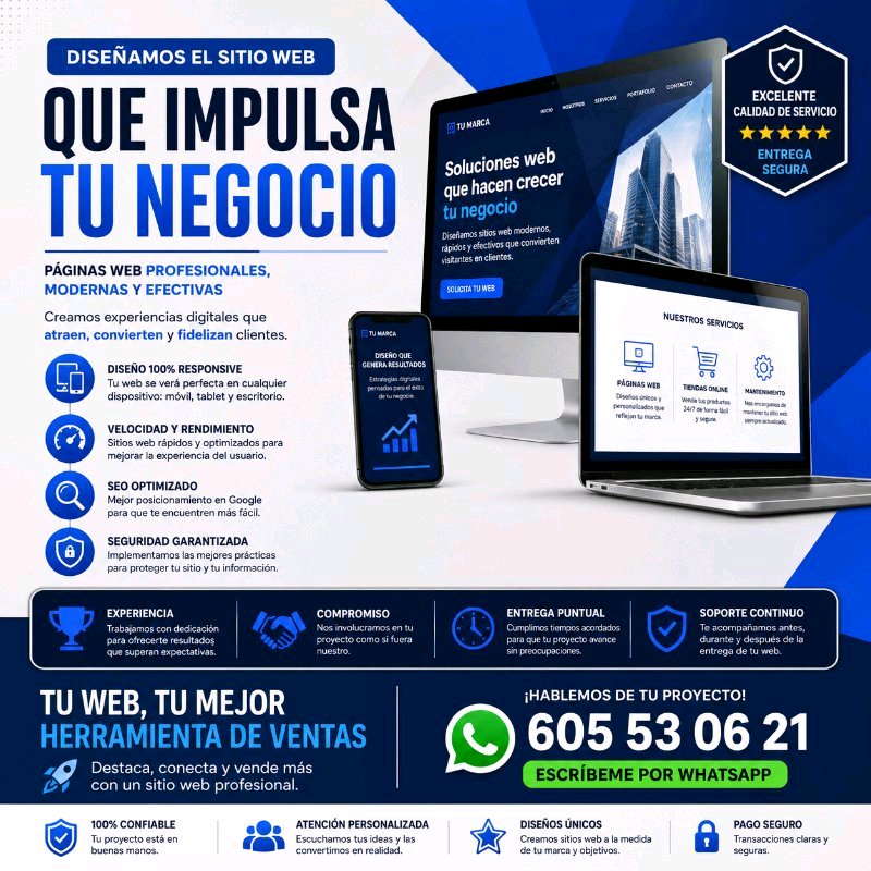 Diseño de paginas web