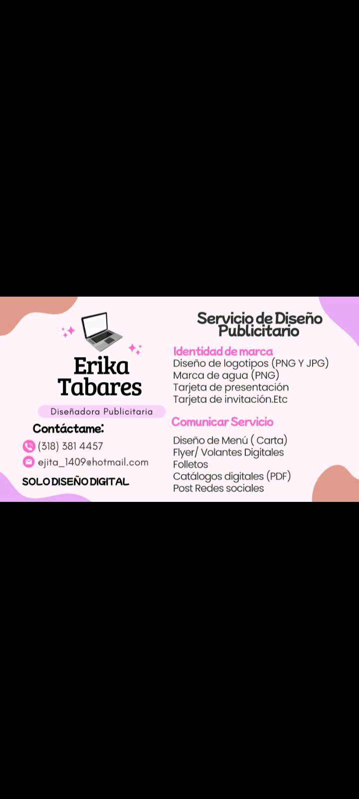 diseñadora publicitaria