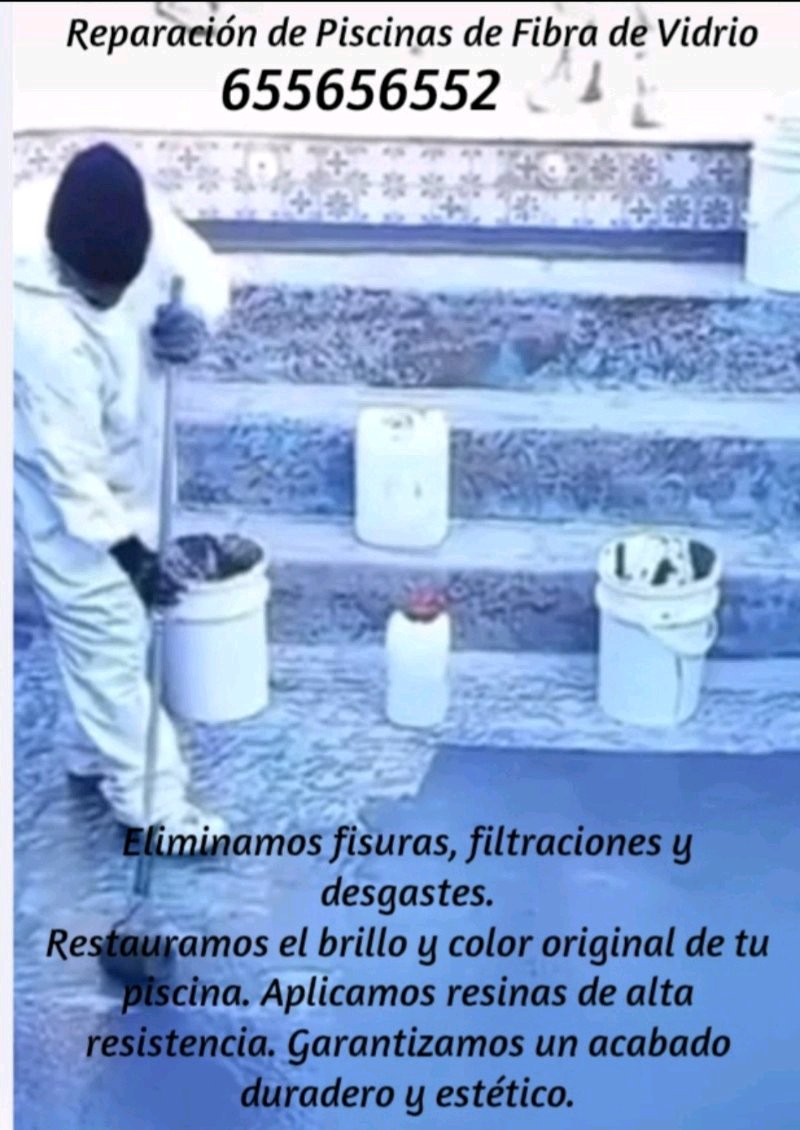Fibra de vidrio y poliester