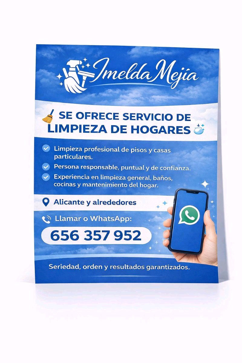 limpieza de hogares