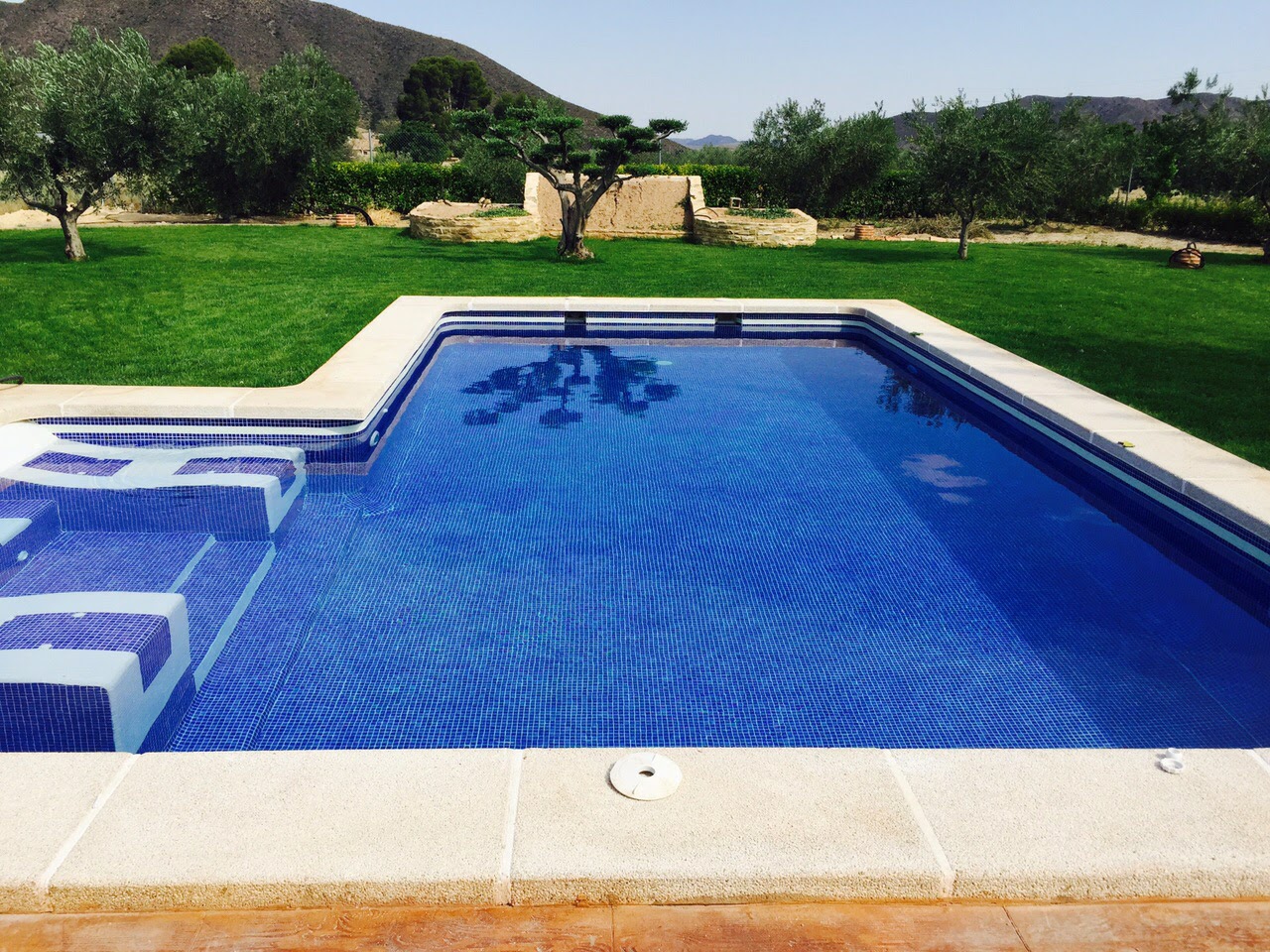 construcción de piscinas