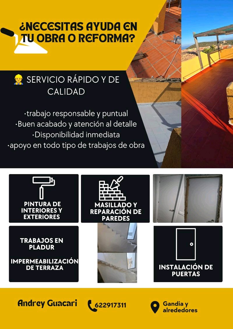 Trabajos y reformas