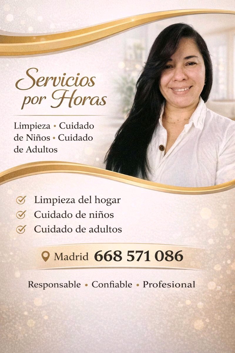 señora para aseos horas