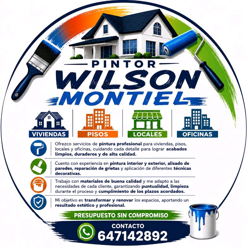pintor Wilson montiel