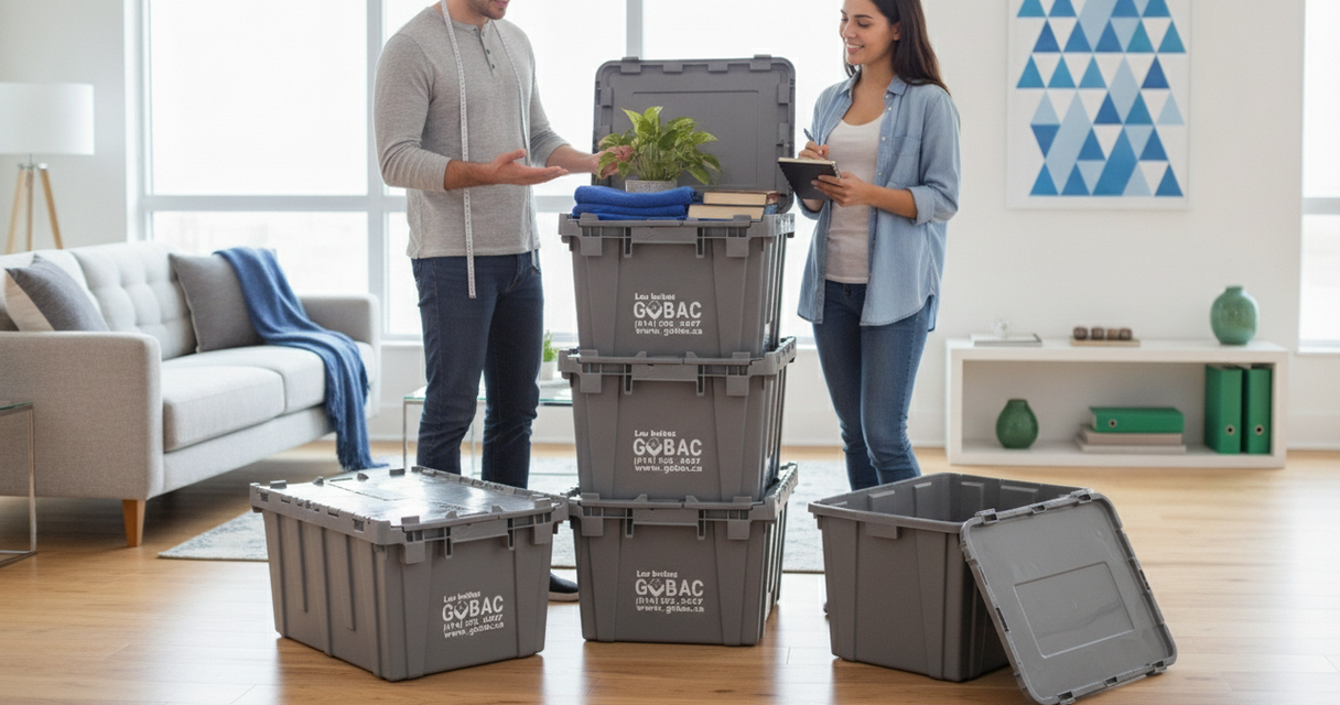 Comment choisir les boîtes de déménagement réutilisables parfaites pour votre projet