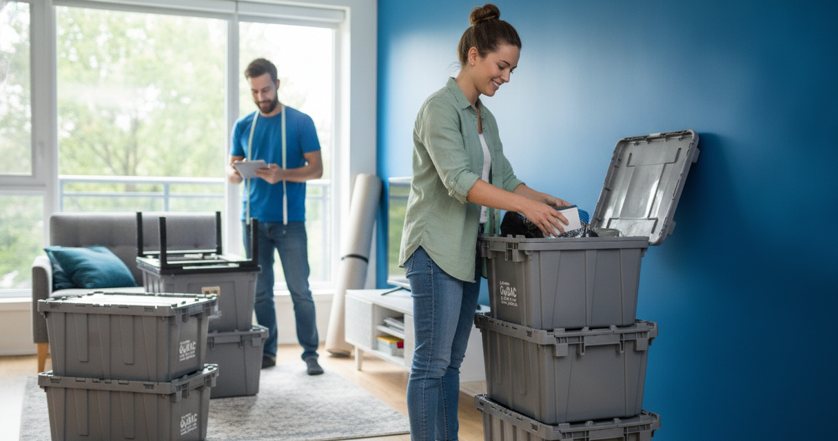 Optimiser l'Espace de Votre Déménagement avec GoBac