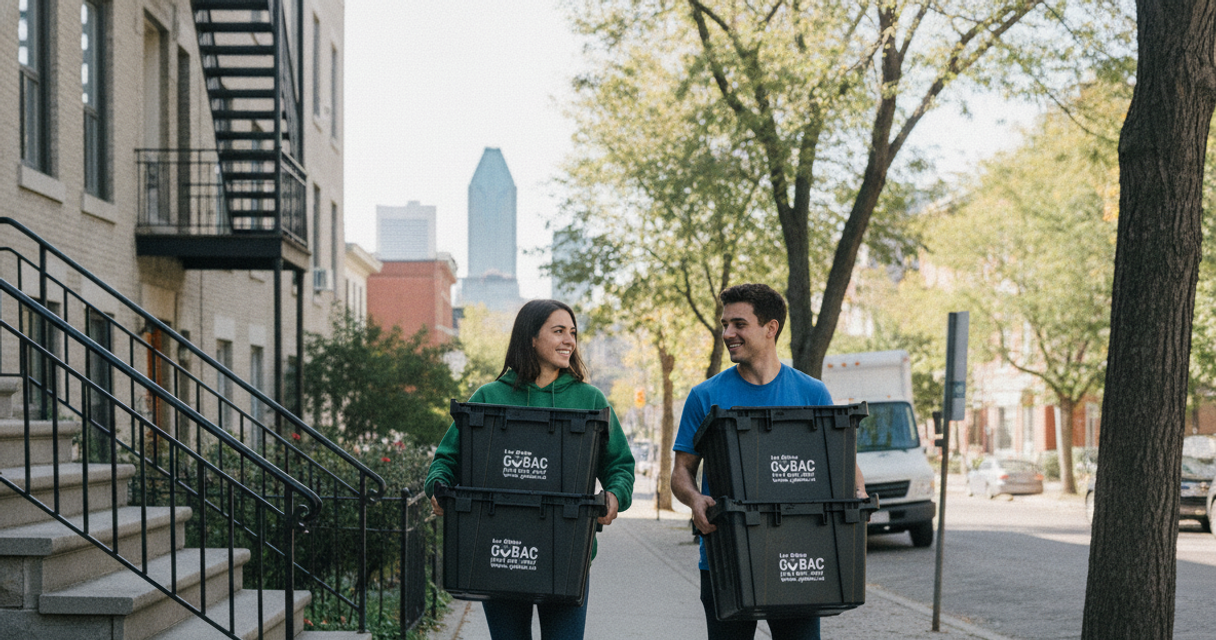 Déménagement étudiant à Montréal : comment simplifier votre transition avec GoBac