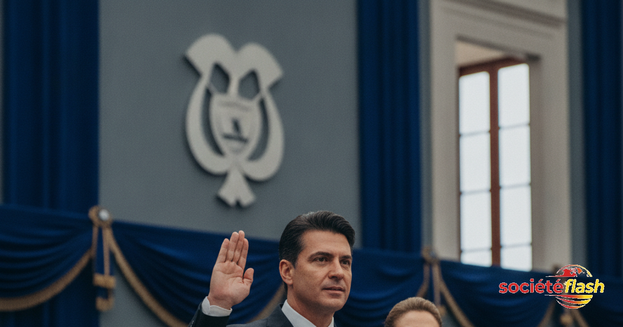 Colombie : Investiture d'Abelardo de la Espriella