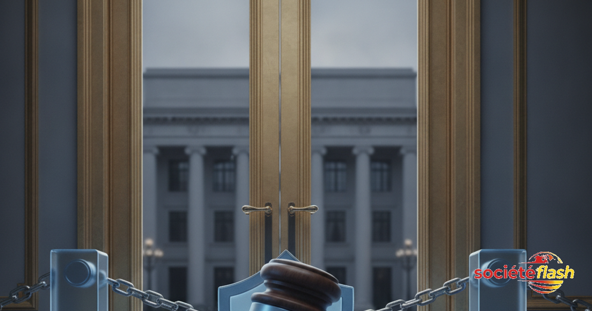 La justice bloque encore la salle de bal de Trump