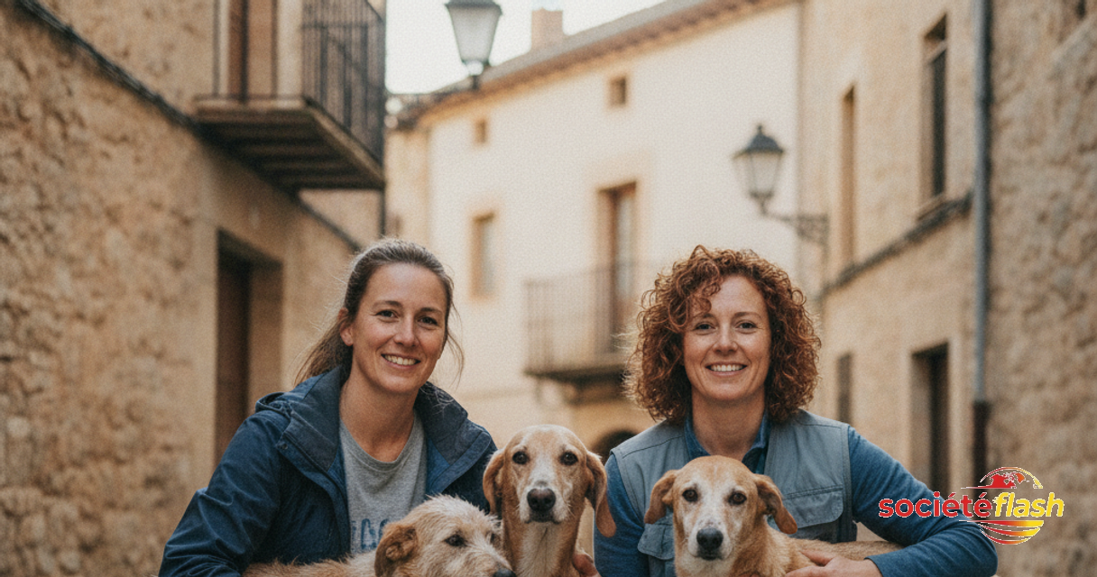 Deux Québécoises aident à sauver les chiens les plus martyrisés du monde en Espagne