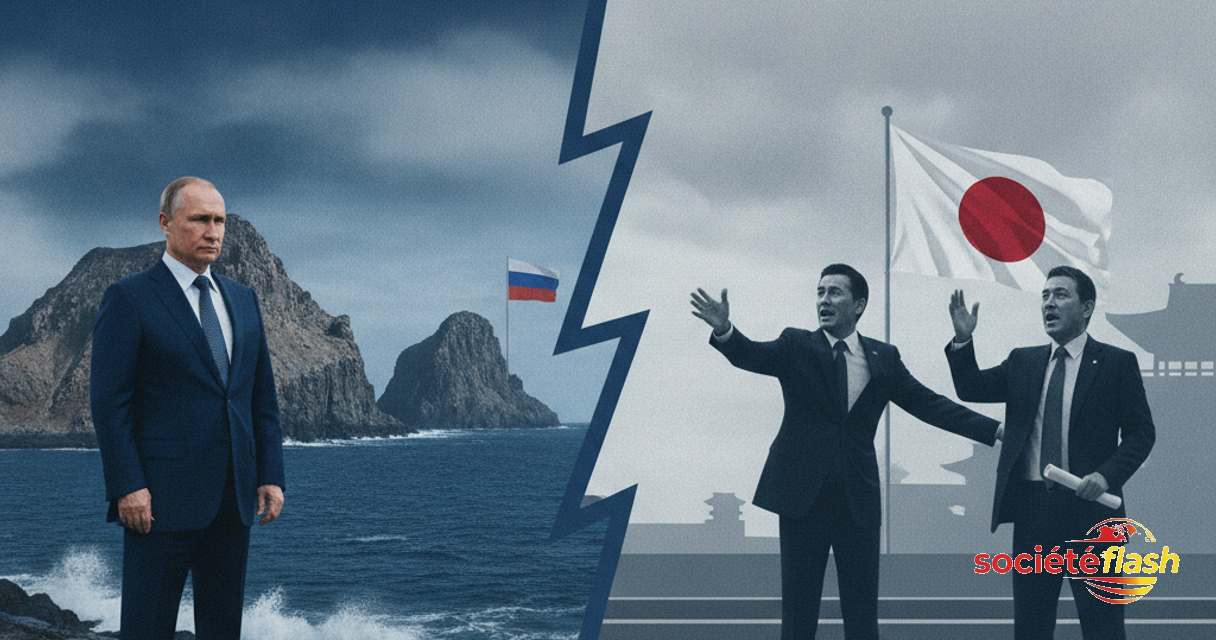 Première visite de Vladimir Poutine aux îles Kouriles, le Japon "proteste vigoureusement"
