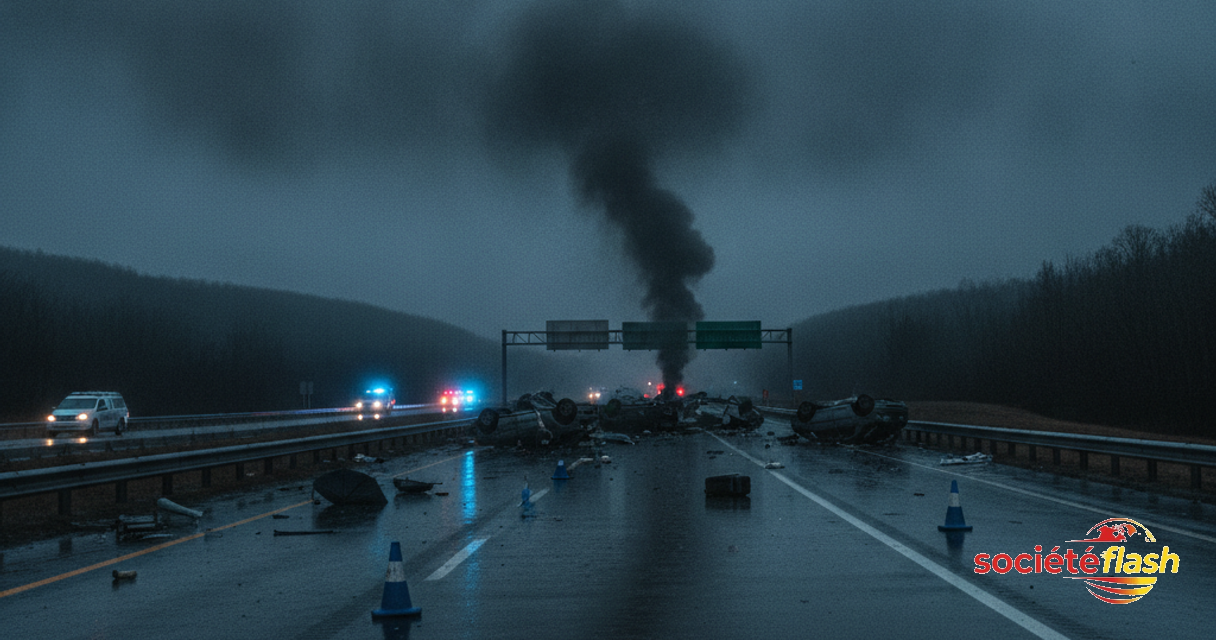 Journée noire sur le réseau routier québécois