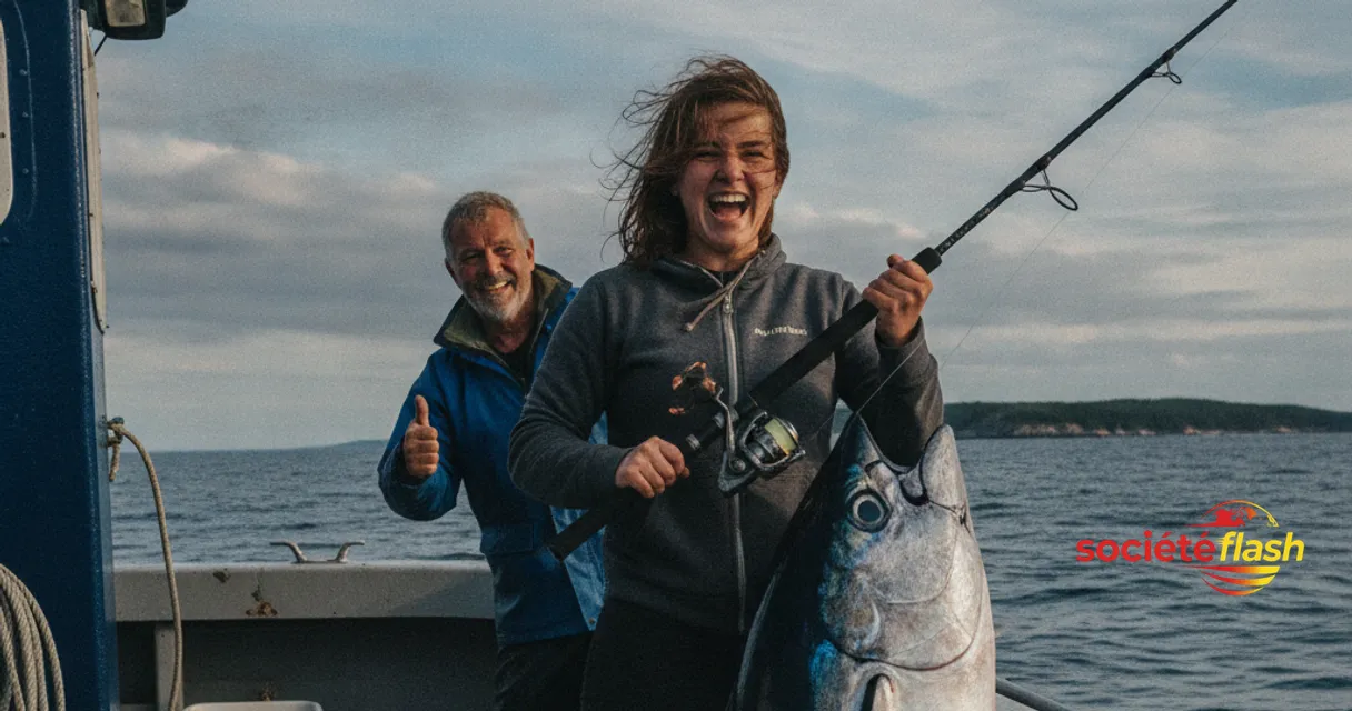 Nova Scotia Girl's Remarkable 700-lb Tuna Catch