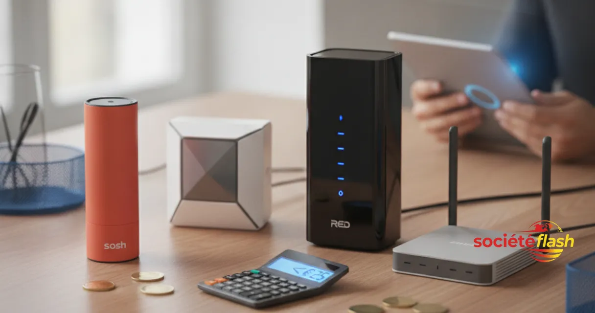 Box Internet à moins de 25 € : Sosh, RED, Free, Bouygues