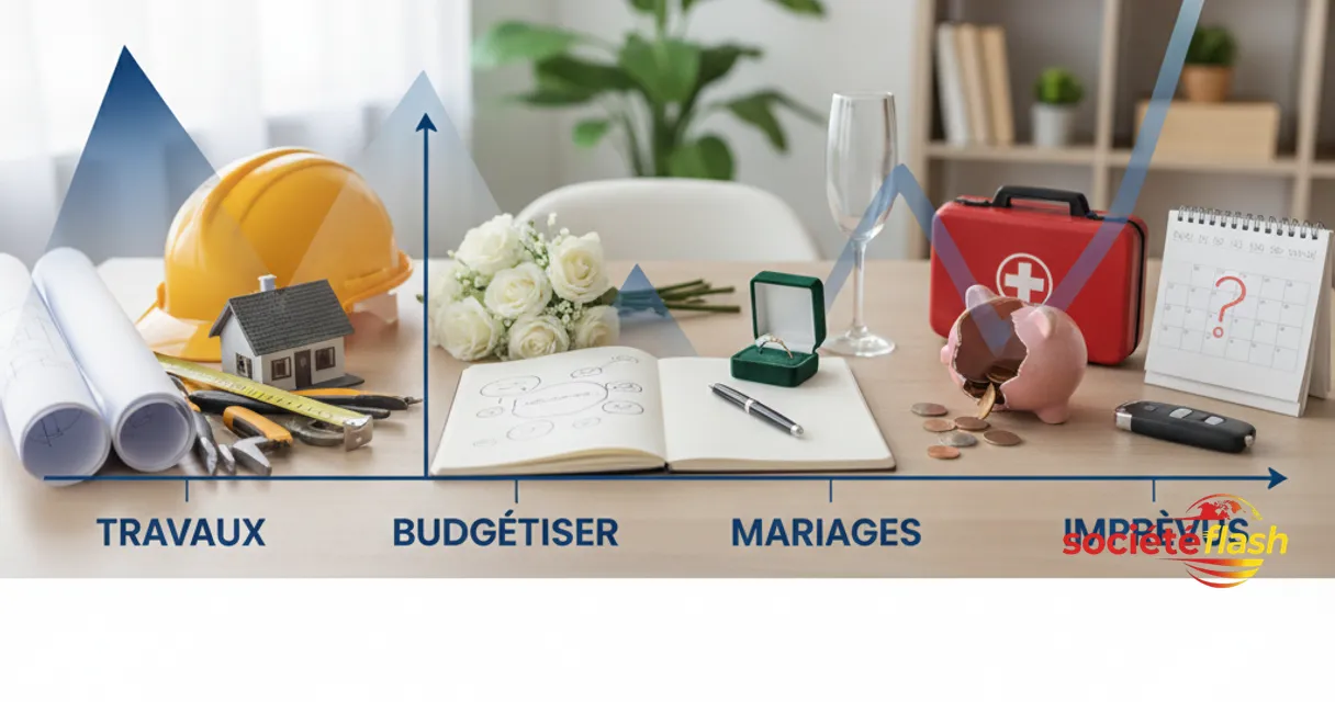 Budgétiser vos projets : travaux, mariages, imprévus