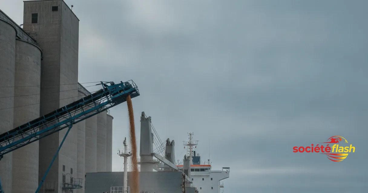 Le Port de Churchill expédie 30 000 tonnes de blé vers l'Europe