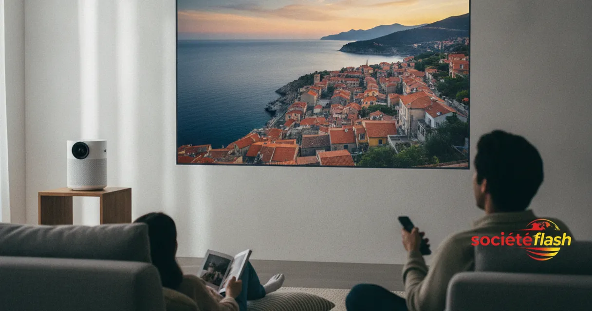 Samsung The Freestyle+ : une projection simplifiée