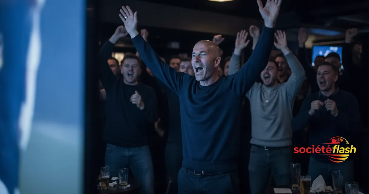 L’incroyable célébration de Zidane après le but d'Olise