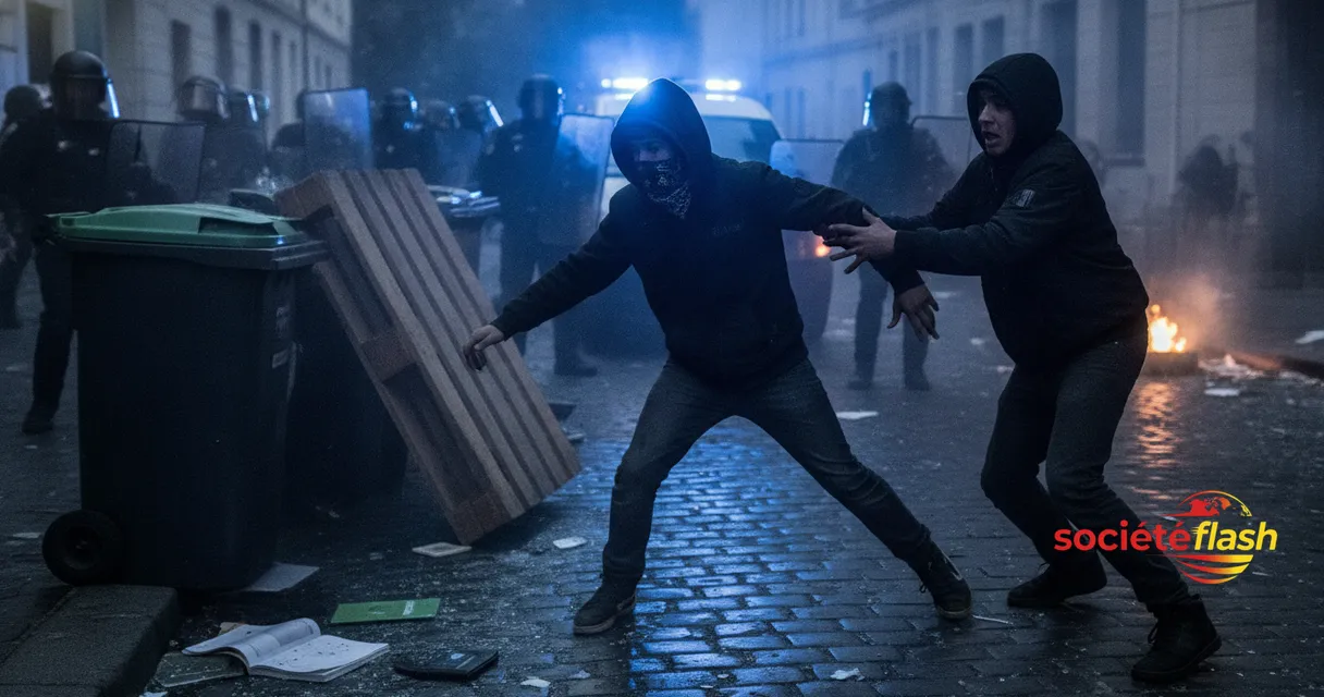 Blocus des lycées : tensions et violences en France