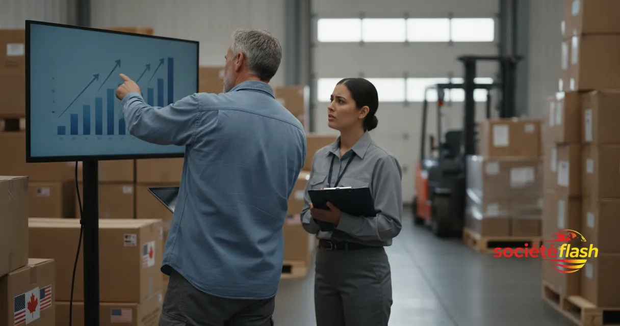 L'excédent commercial du Canada avec les États-Unis atteint 11,2 Mds $