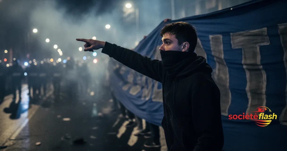 Lens-Lyon : les ultras dénoncent les violences policières
