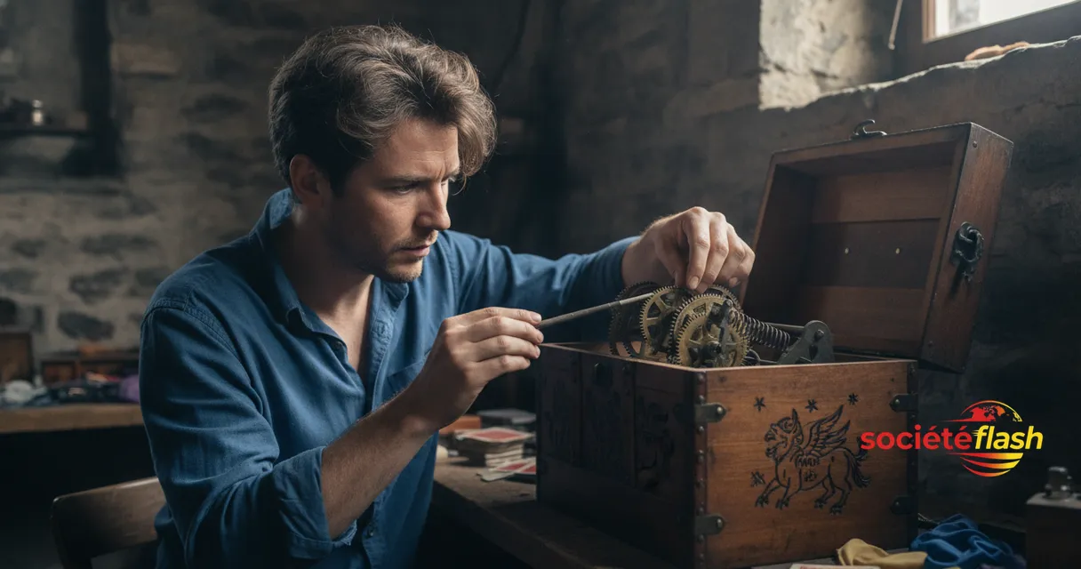 Cris Tof, champion belge de magie originaire de Bouillon