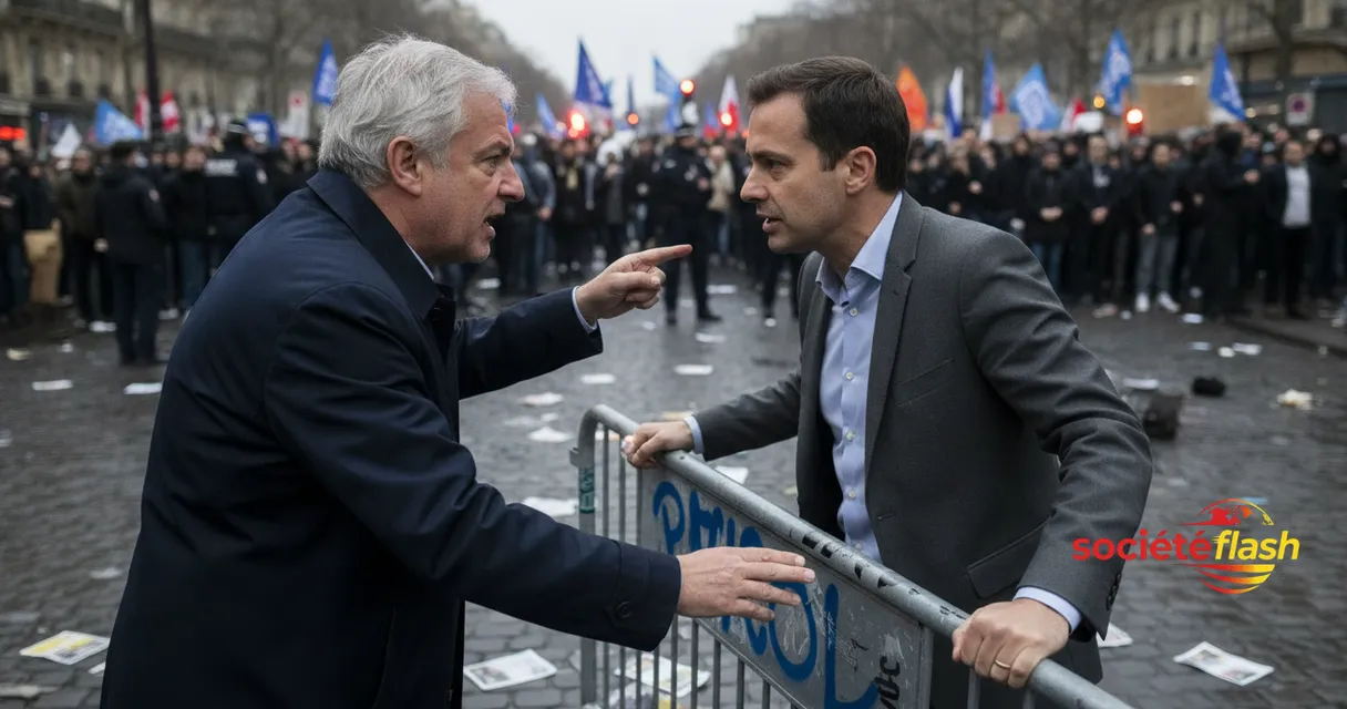 Mobilisation du 17 octobre : Lecornu et Mélenchon en clash