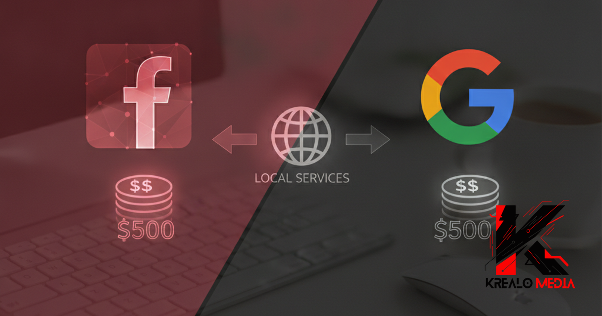 Facebook Ads vs Google Ads for Local Services: Where to Put Your First $500