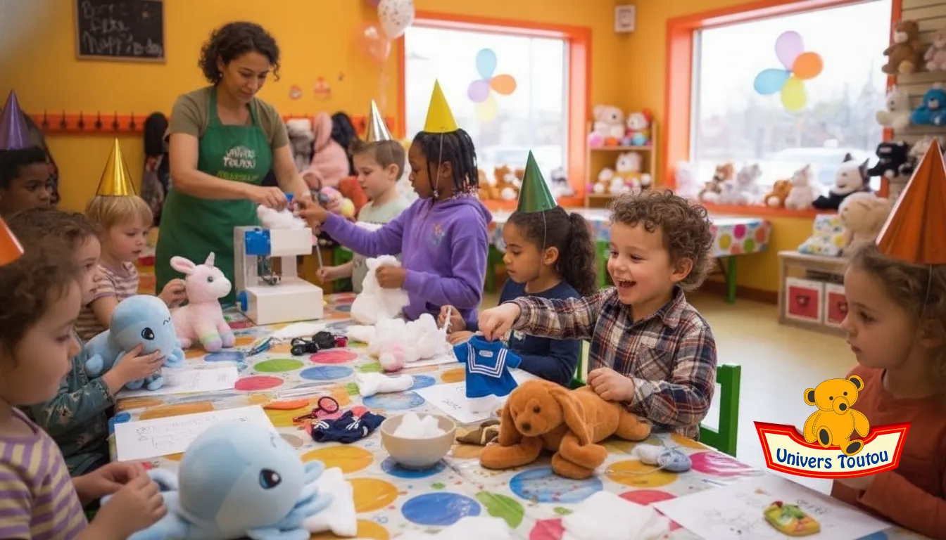 Turn a Birthday Party into a Creative Adventure with Plush Toys