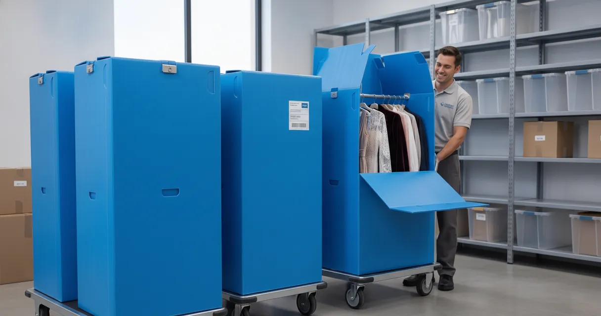 Maximiser l'utilisation des boîtes garde-robe pour le stockage