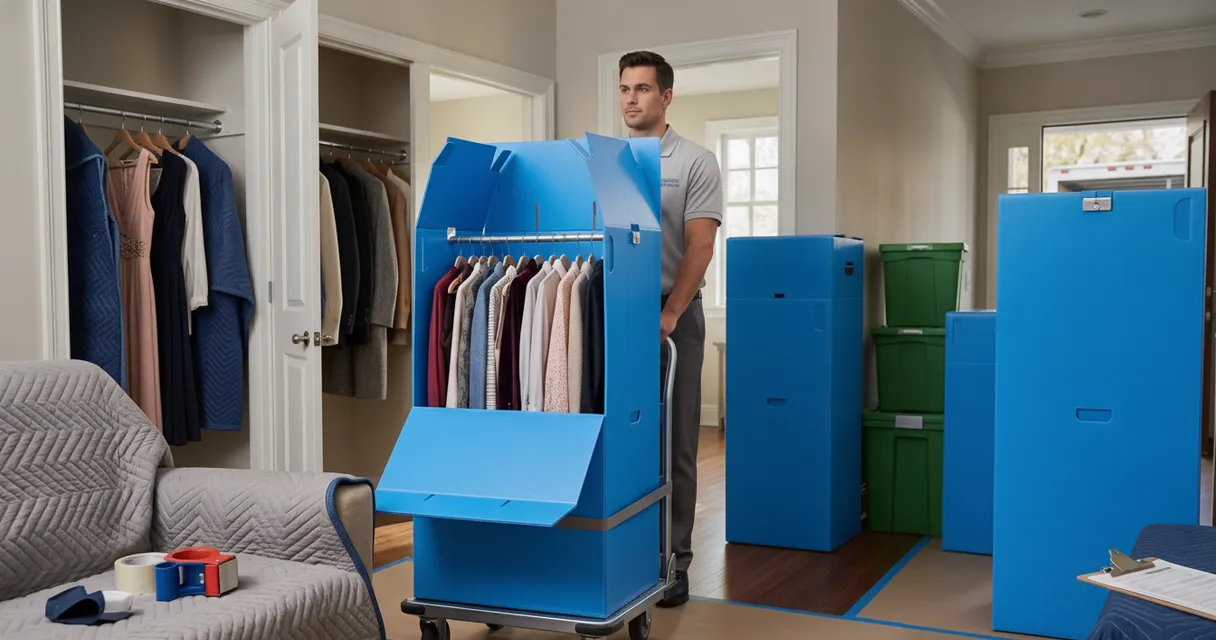 Optimize Your Clothing Transport with Reusable Wardrobe Boxes
