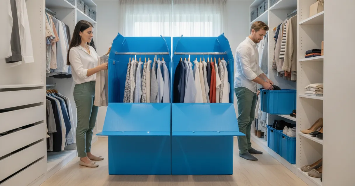Optimiser votre espace avec des boîtes garde-robe : astuces et conseils