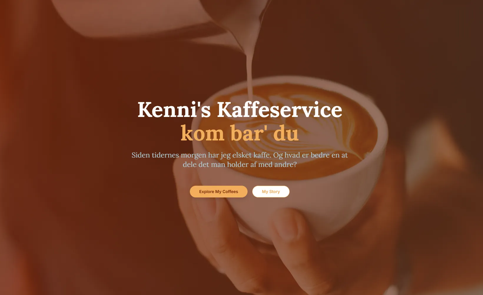 Kennis kaffe service
