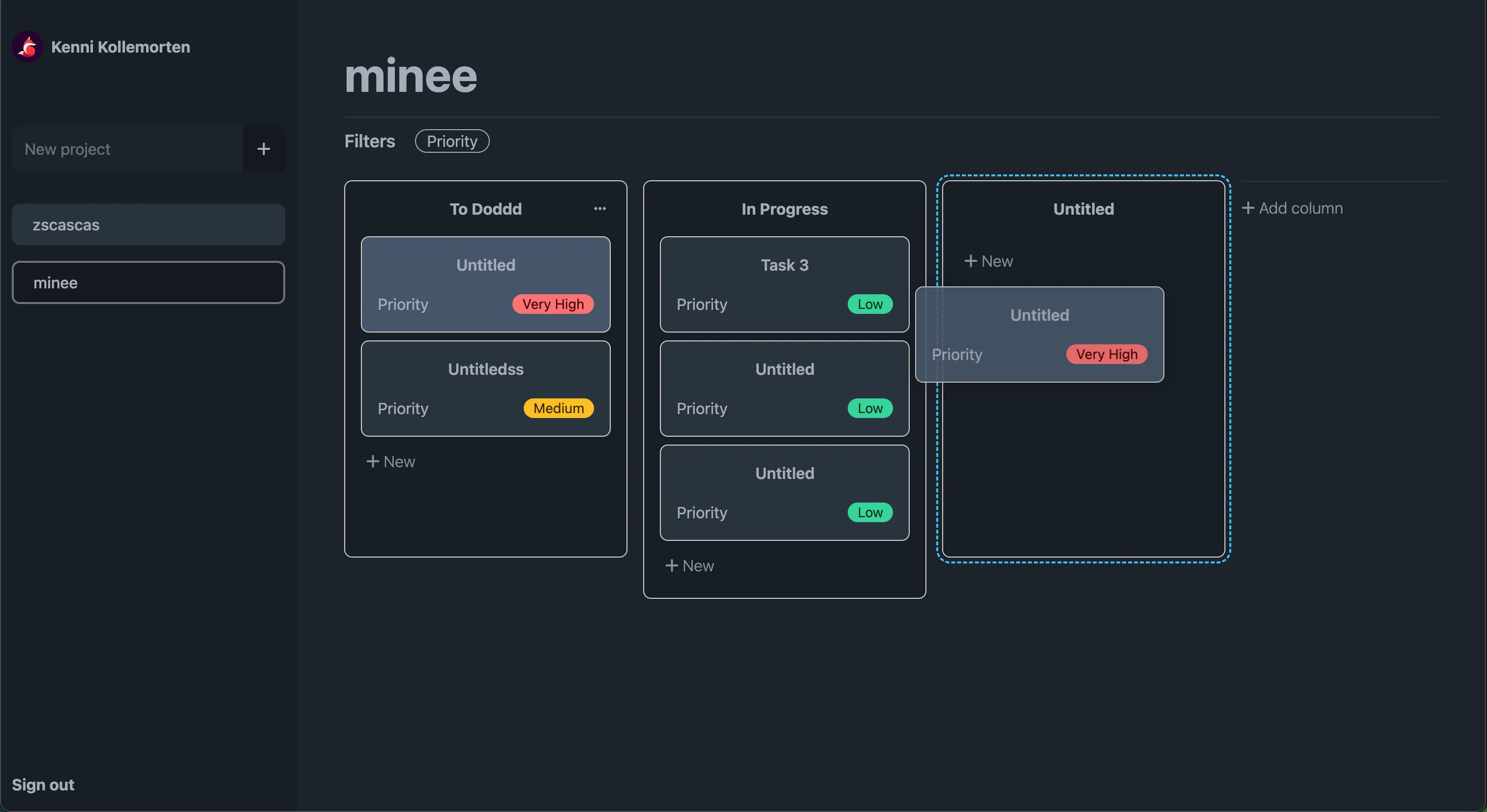 Real-Time project management system