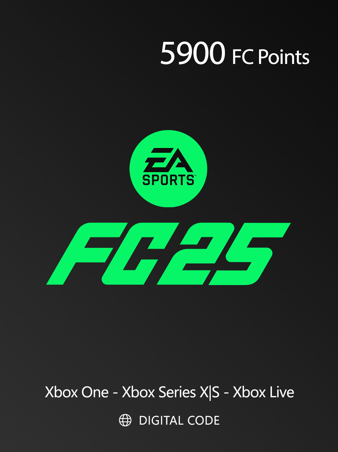 EA SPORTS FC 25 - 5900 Ultimate Team Points | Xbox