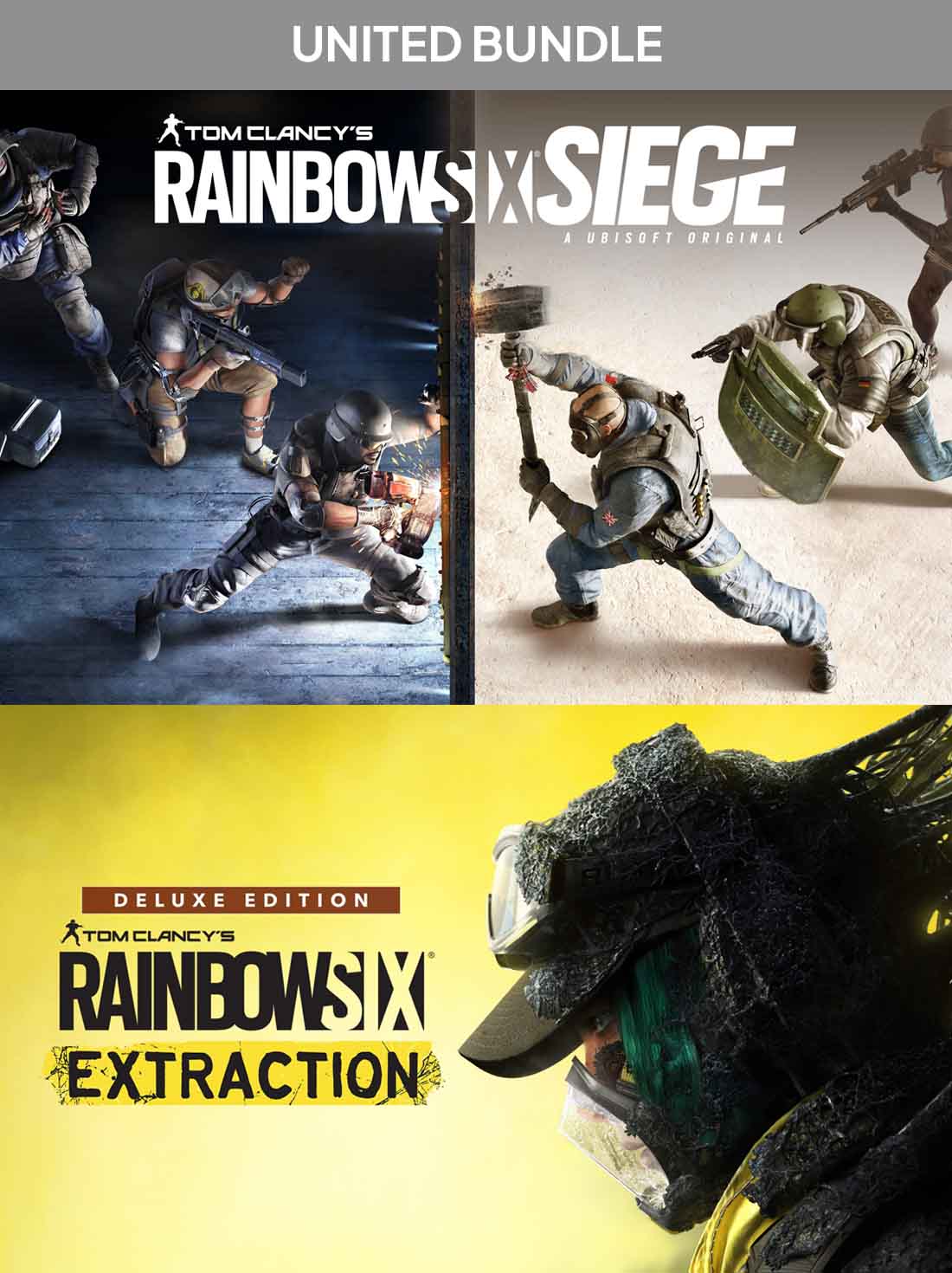 Tom Clancy's Rainbow Six Siege & Tom Clancy's Rainbow Six Extraction Deluxe United Bundle Steam Account | Steam