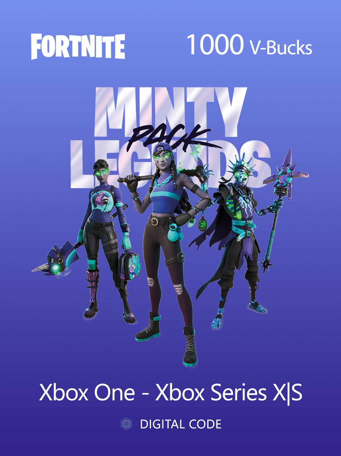 Fortnite Minty Legends Pack + 1000 V-Bucks Europe | Xbox One / Xbox Series XS
