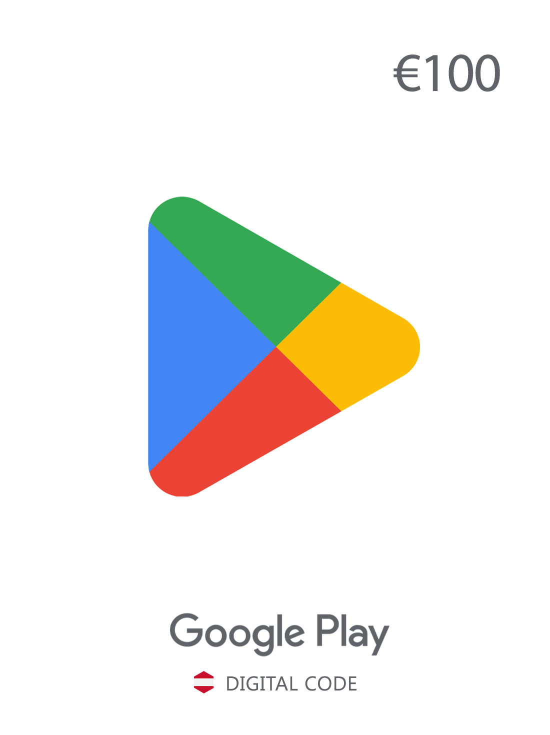 Google Play AT 100 EUR Austria | Keycense