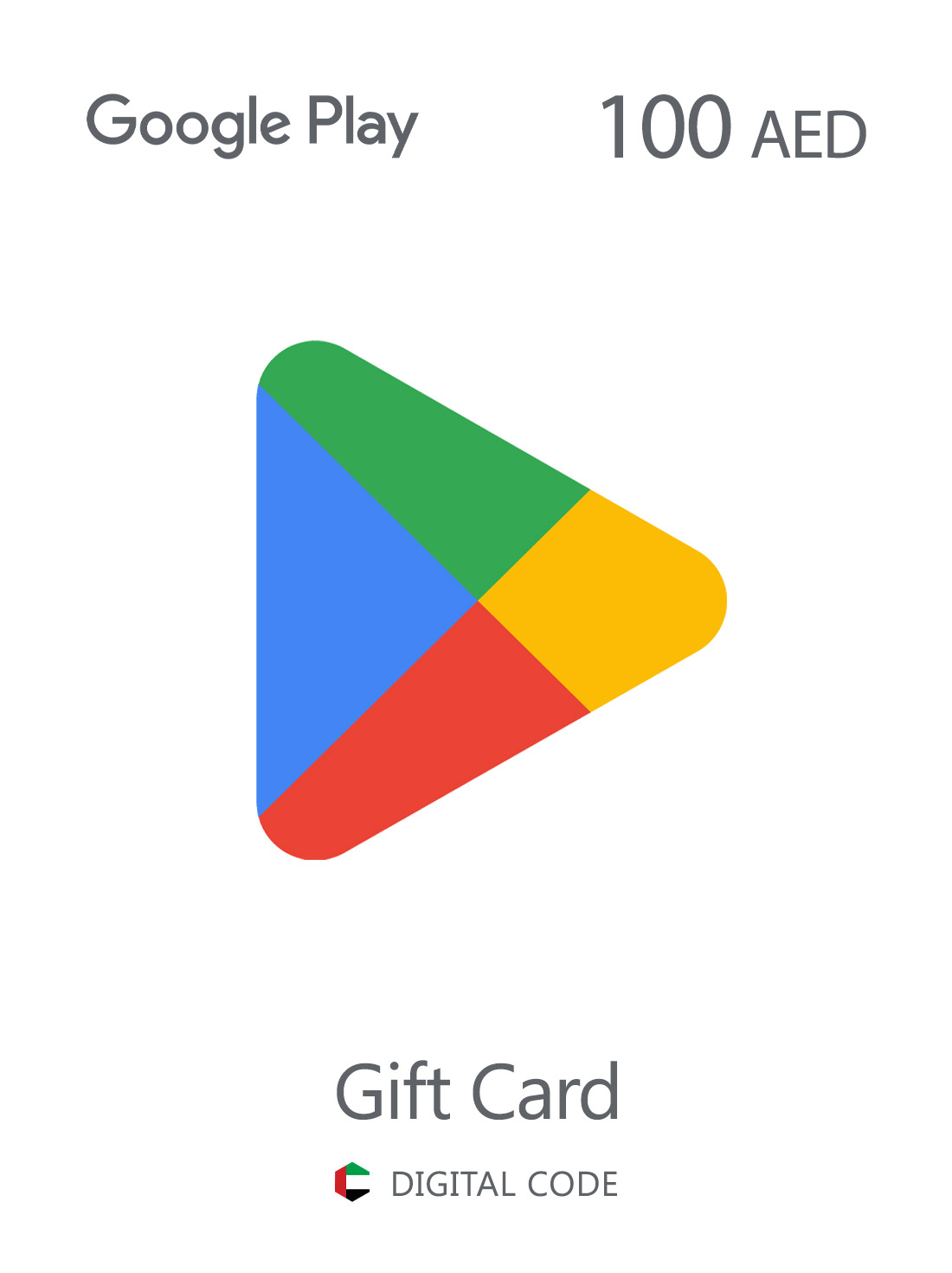 Google Play Gift Card 100 AED Emirati Arabi Uniti | Keycense