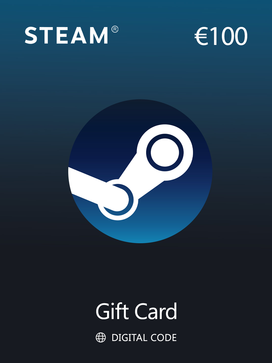 Steam Gift Card 100 EUR Europe | Steam