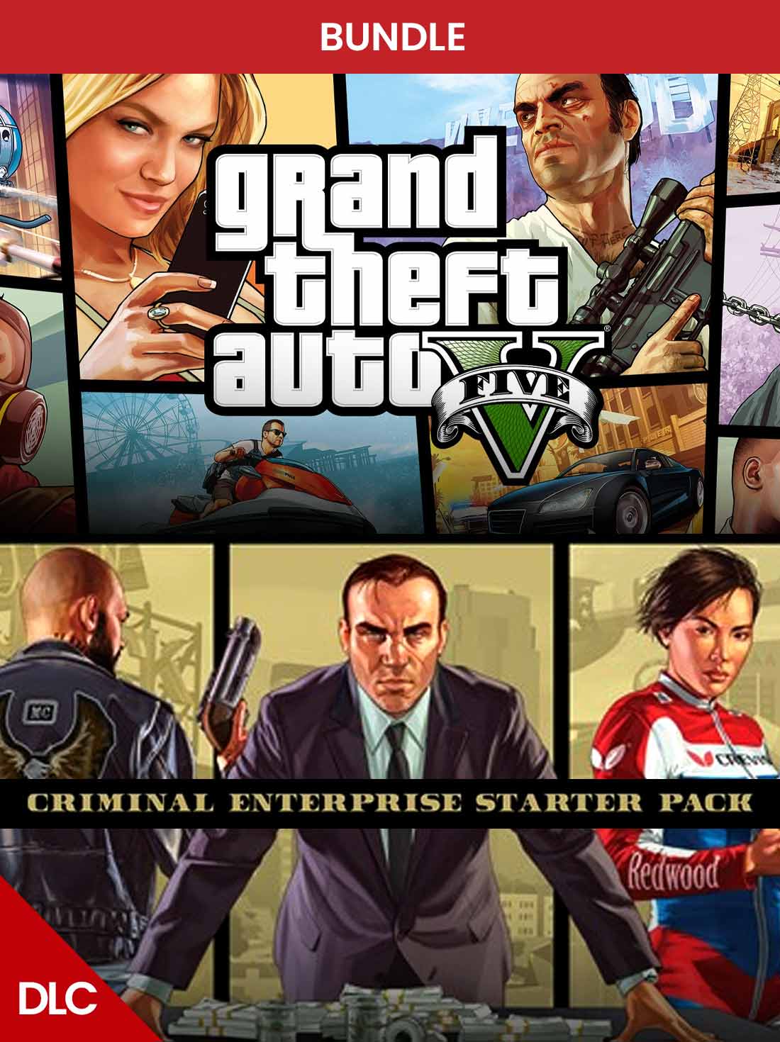 Grand Theft Auto V and Criminal Enterprise Starter Pack Bundle Europe | Rockstar