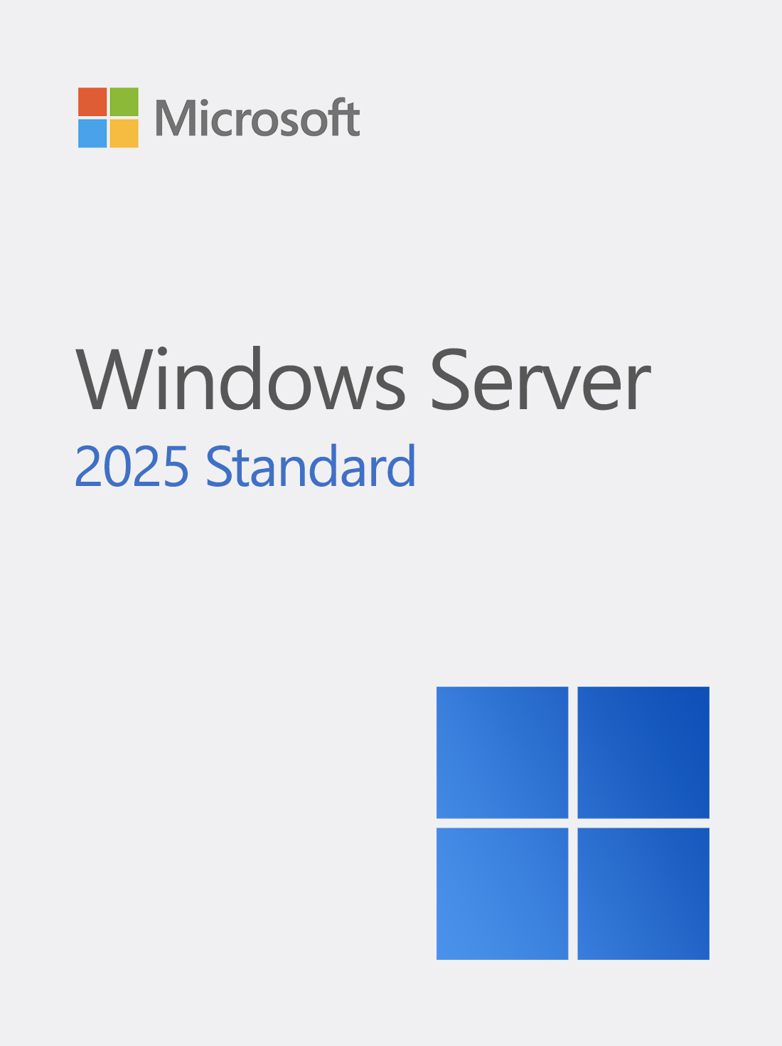 Microsoft Windows Server 2025 Standard - Licenza Ufficiale Microsoft | Windows Server 2025