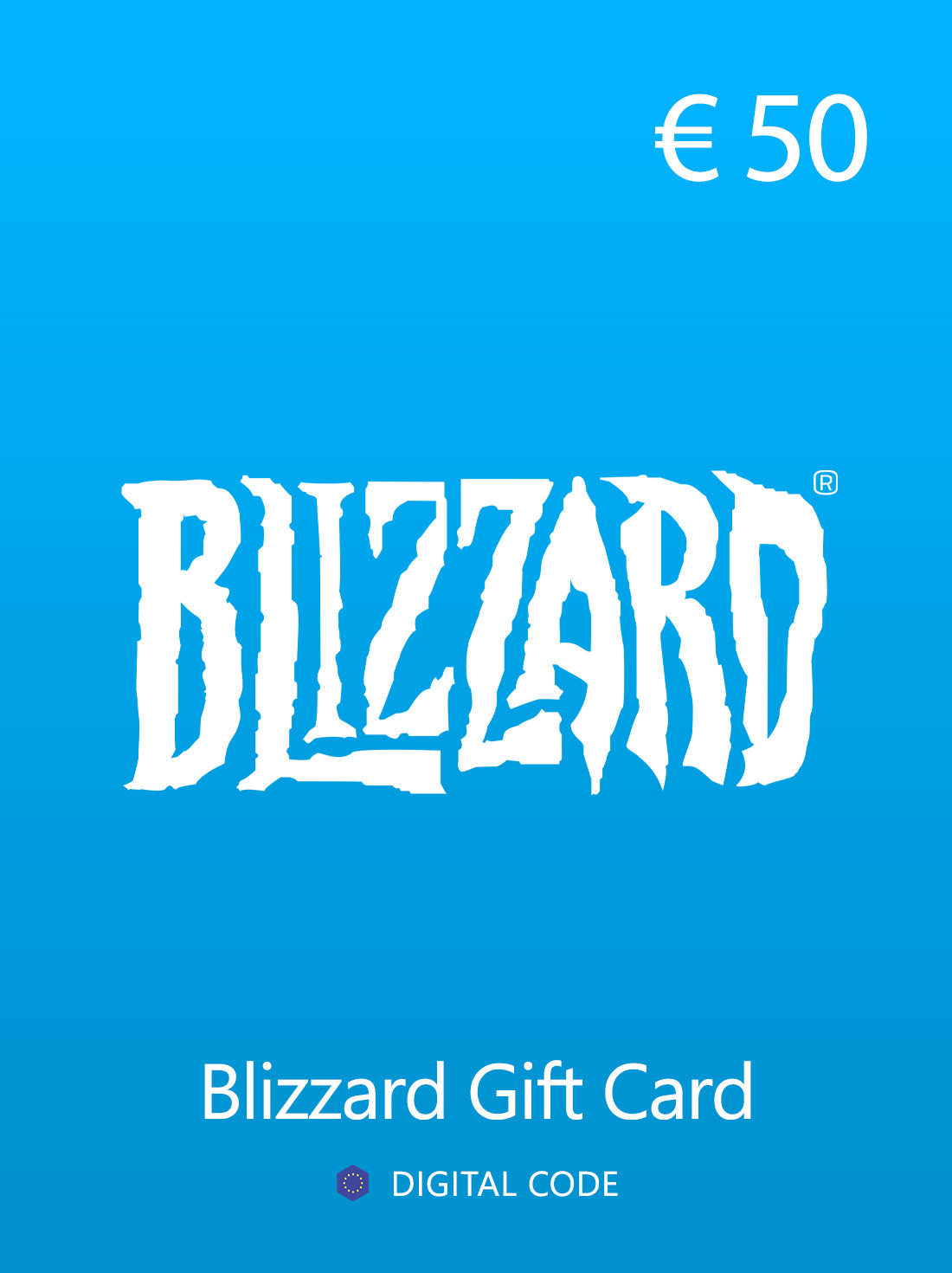 Blizzard Gift Card EU 50 EUR Europe | Battle.net